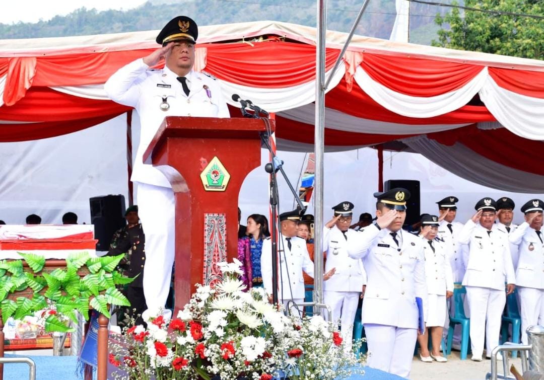 HUT RI ke-80, Bupati Samosir Vandiko Soroti Capaian dan Tantangan