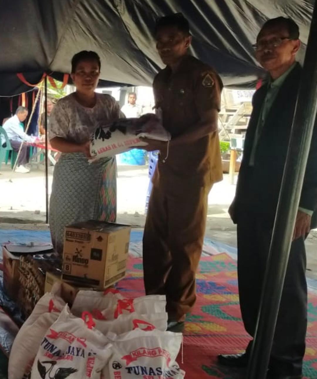 Bantuan Sosial Dinas Ketapang dan Pertanian Samosir, Bagi Korban Kebakaran di Samosir