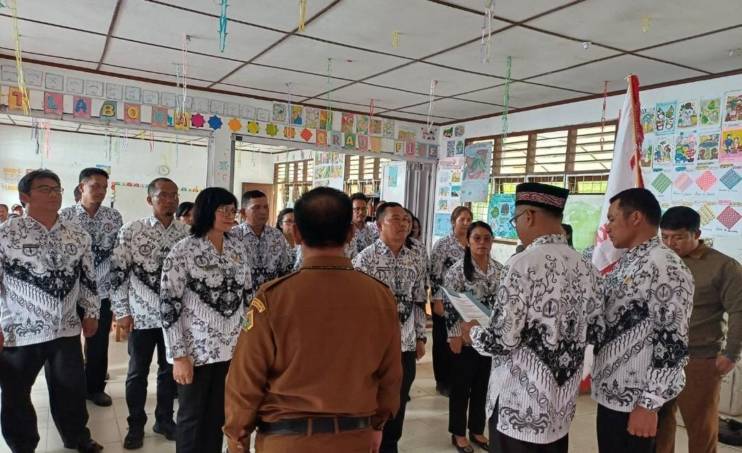 Pelantikan Pengurus PGRI Kecamatan Pangururan Periode 2025-2030