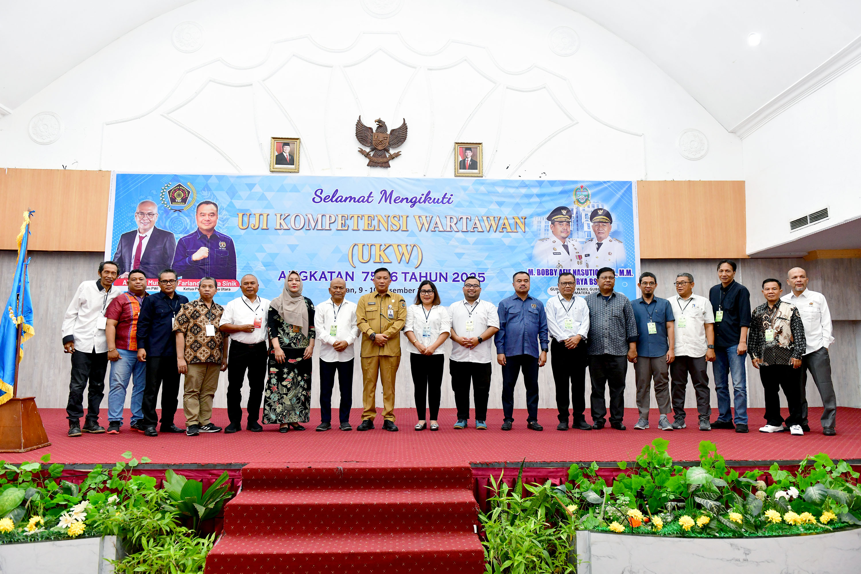 Buka Kegiatan UKW, Pemprov Sumut Komit Dukung Pengembangan Pers