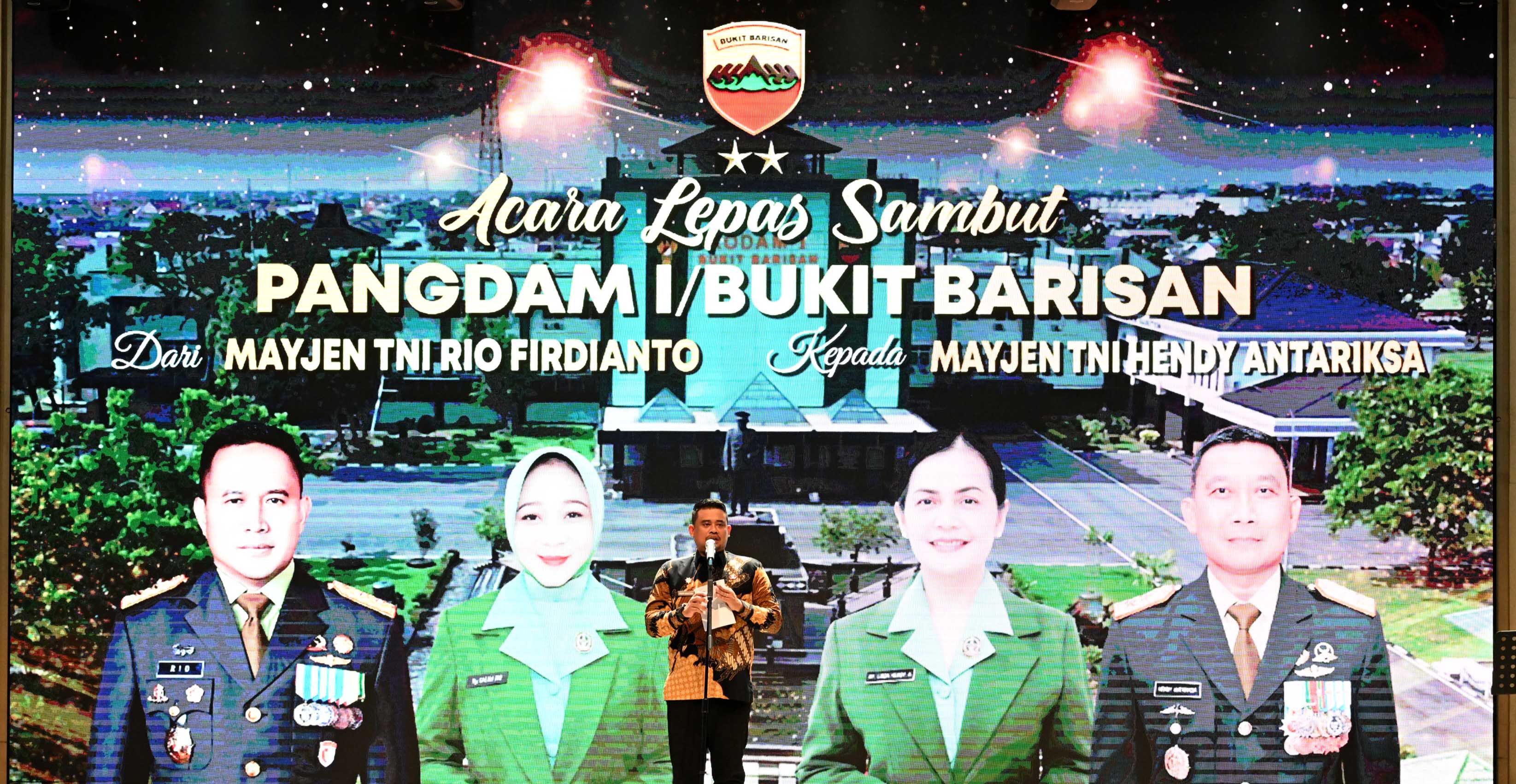 Gubsu Berharap Sinergi Pemprov Sumut Dengan Kodam I/BB Terus Terjalin