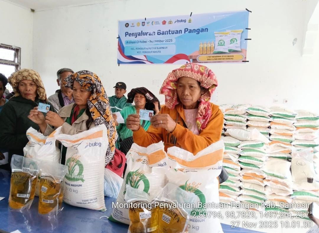 Kerjasama Sukses: Penyaluran Cadangan Pangan Pemerintah di Kabupaten Samosir