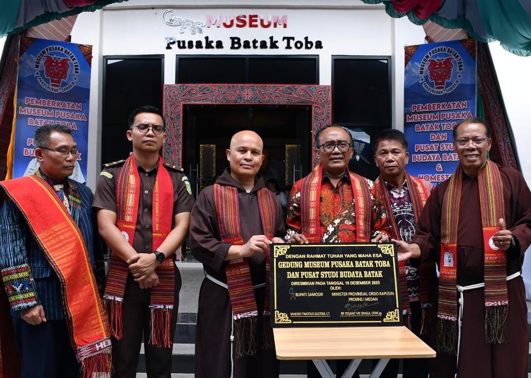 Wakil Bupati Samosir Meresmikan Museum Pusaka Batak Toba