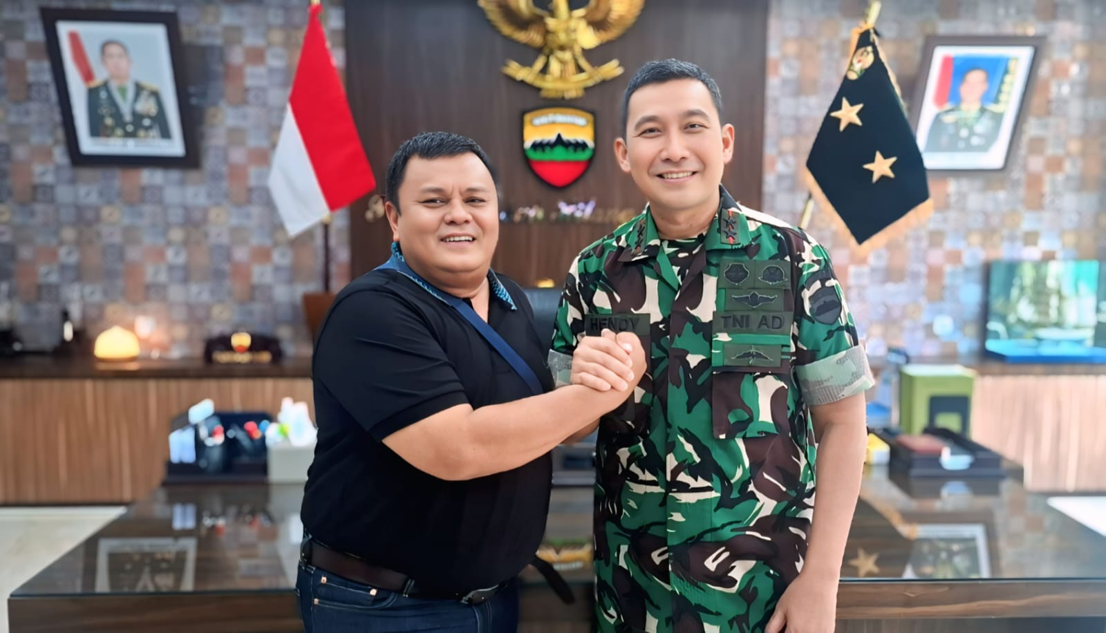 Audensi PERS TNI SOLID, Pangdam I/BB : Prajurit TNI Bertugas di Daerah Bencana Tidak Mengenal Waktu