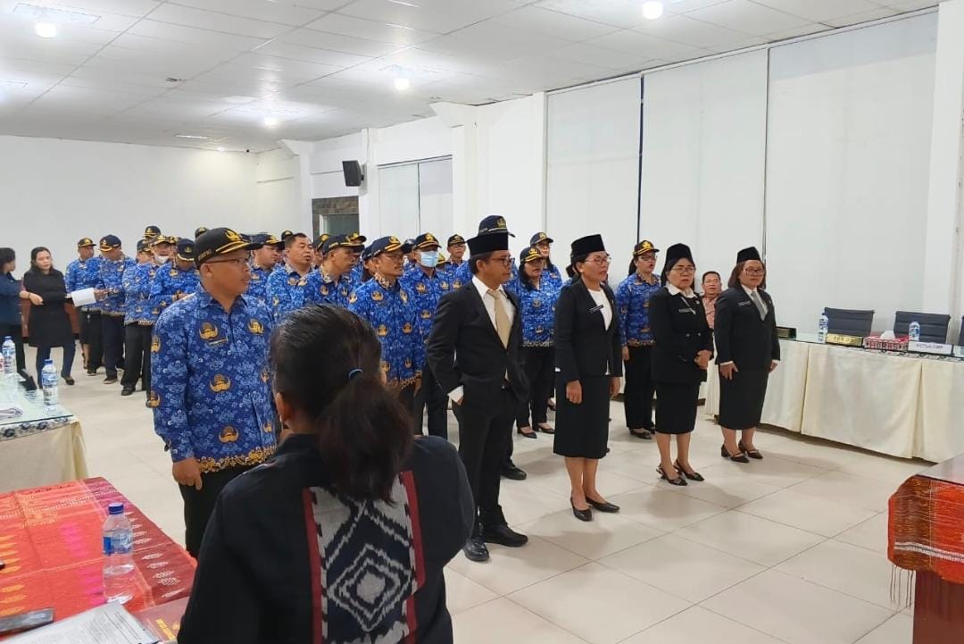 Wakil Bupati Samosir Lantik 75 Pejabat, Tekankan Pentingnya Integritas dan Kinerja