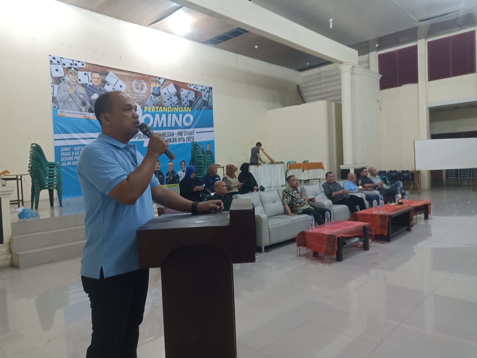 Turnamen Domino PWI Sumut Piala Kapolrestabes Medan Berakhir Sukses
