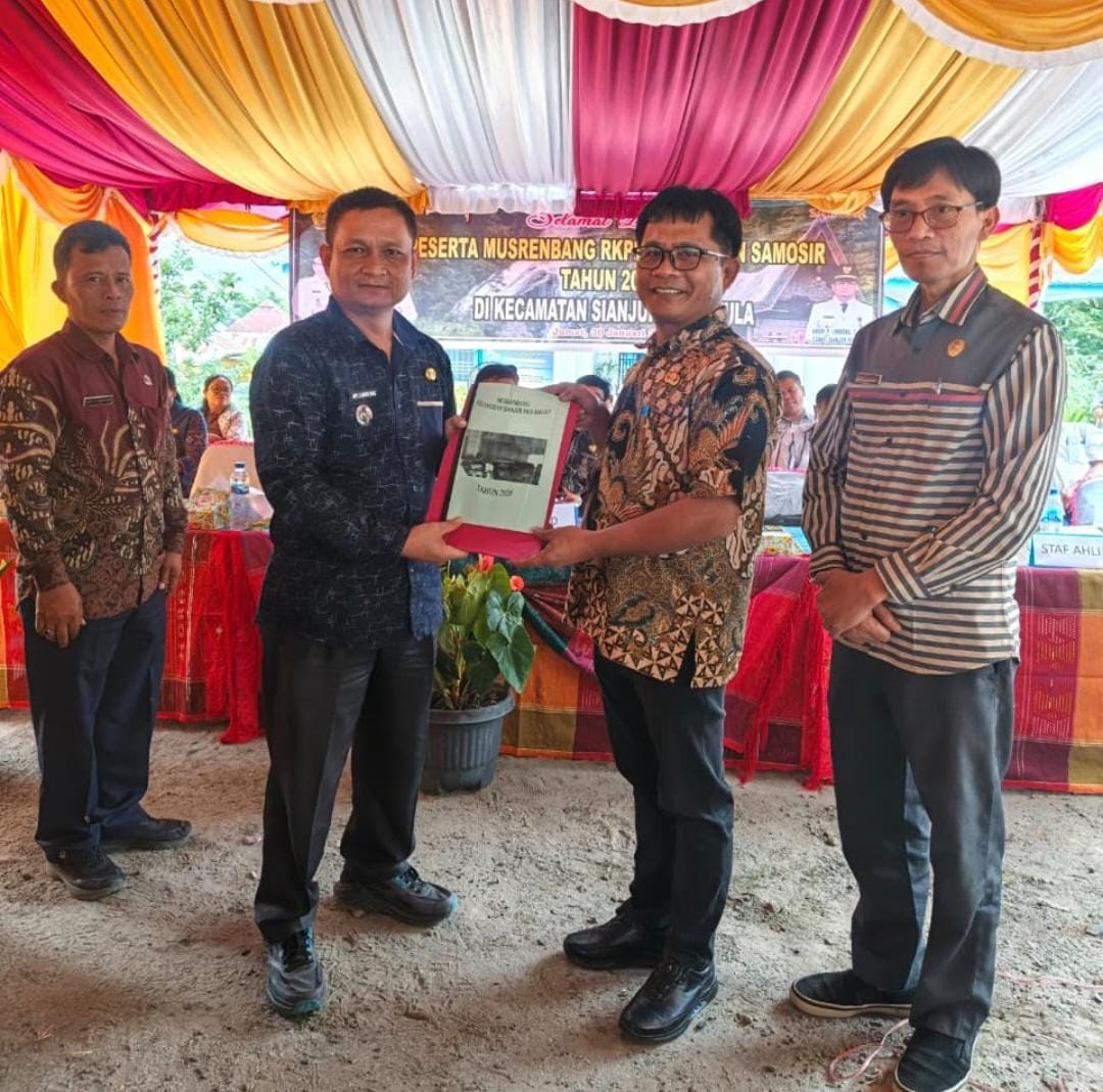 Pemkab Samosir Gelar Musrenbang RKPD Tahun 2027 Tingkat Kecamatan