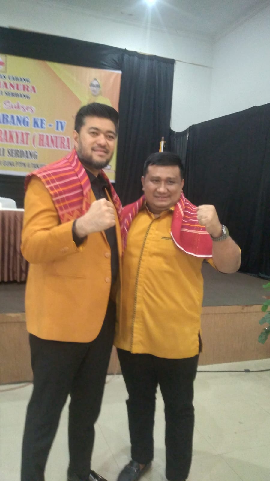 Muscab IV Partai HANURA,  Secara Aklamasi Hendra Sucipto Sembiring  Terpilih Ketua DPC HANURA Deli Serdang. 2025 – 2030