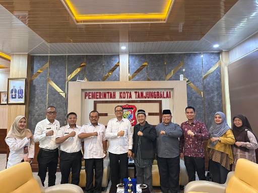 Pemerintah Kota Tanjung Balai Terima Audiensi Universitas Muhammadiyah Asahan