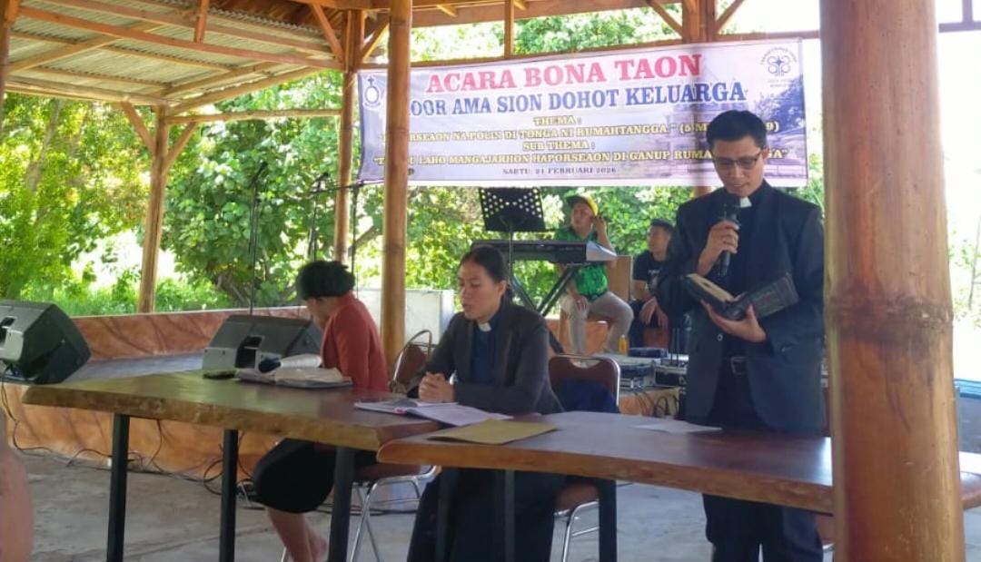 Punguan Koor Ama Sion Gelar Syukuran Bona Taon 2026