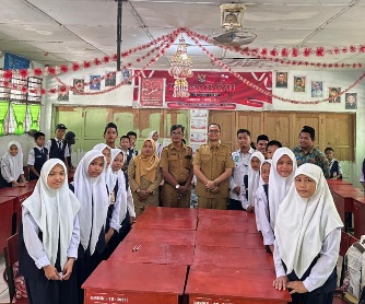 Wakil Wali Kota Muhammad Fadly Beri Pembekalan Kepemimpinan Bagi Siswa SMPN 5