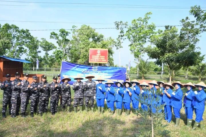 Lanal TBA Gelorakan Ketahanan Pangan Sambut HUT Ke-21