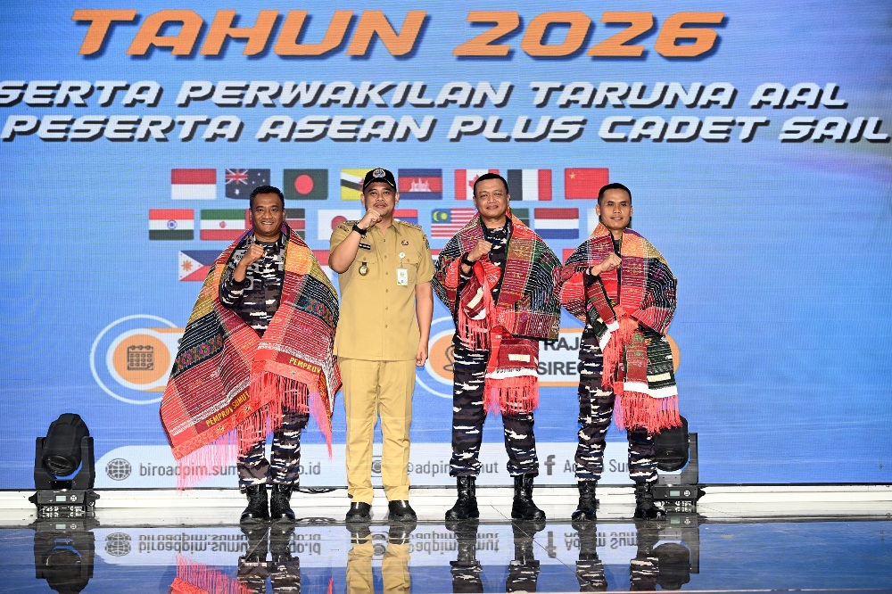 Gubsu Terima Kadet dari Berbagai Negara, Dorong Penguatan Diplomasi Maritim dan Persahabatan Global