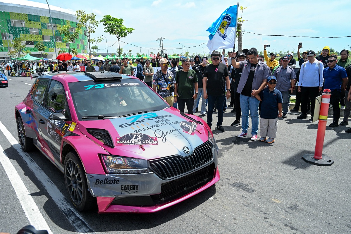 Gubsu Saksikan Langsung Sprint Rally Sumut 2026