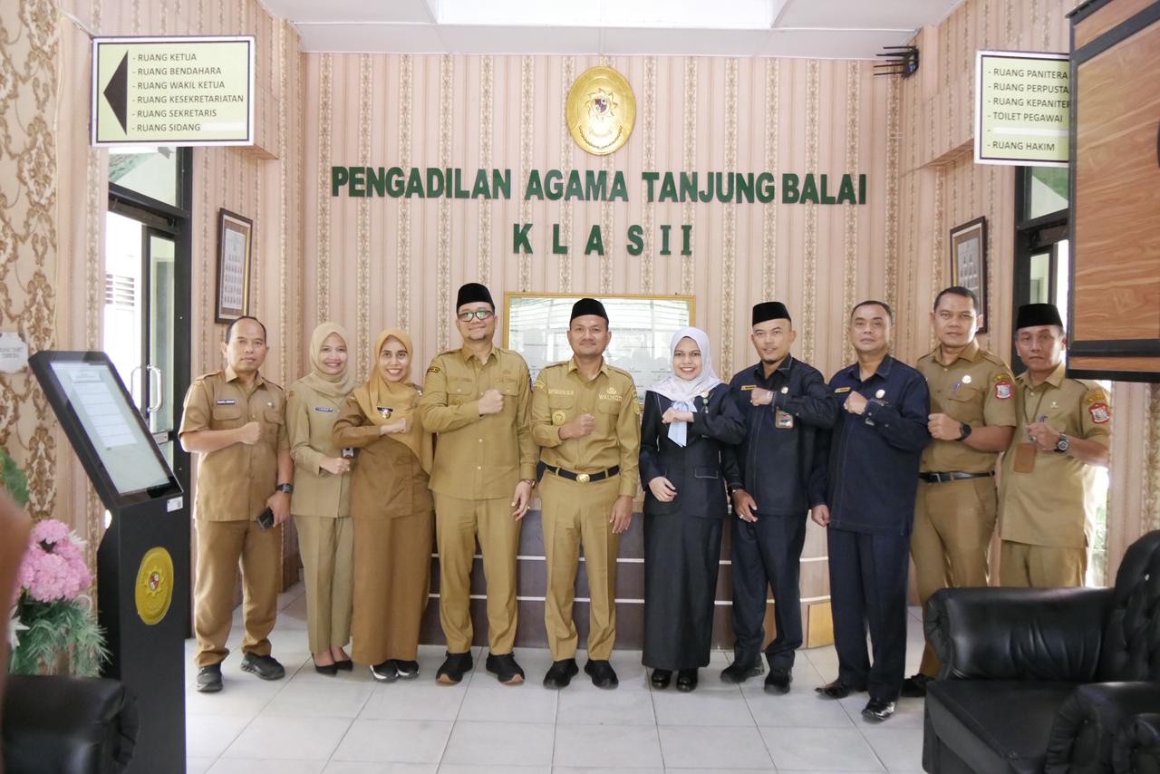 Silaturahmi Idul Fitri, Wali Kota Tanjungbalai Kunjungi Kantor Pengadilan Agama
