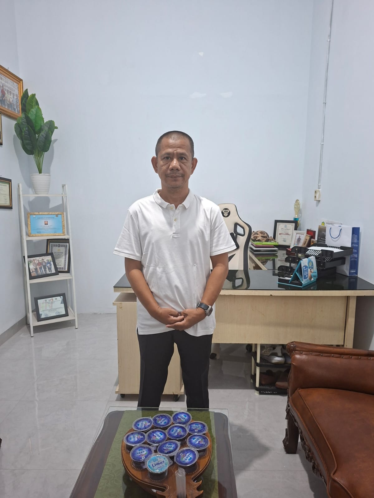 Chairum Lubis Pimpin Langsung Jumat Barokah Pewarta Polrestabes Medan