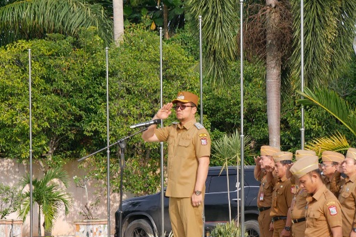 Wakil Wali Kota Pimpin Apel Pemerintahan, Tegaskan Komitmen ASN Bekerja Optimal Wujudkan Tanjungbalai EMAS