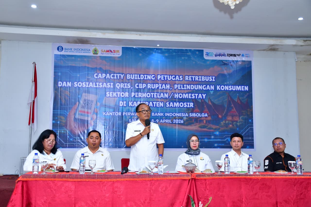Digitalisasi Pariwisata Samosir: Kolaborasi Pemkab, BI, dan Bank Sumut untuk Kemudahan Wisatawan