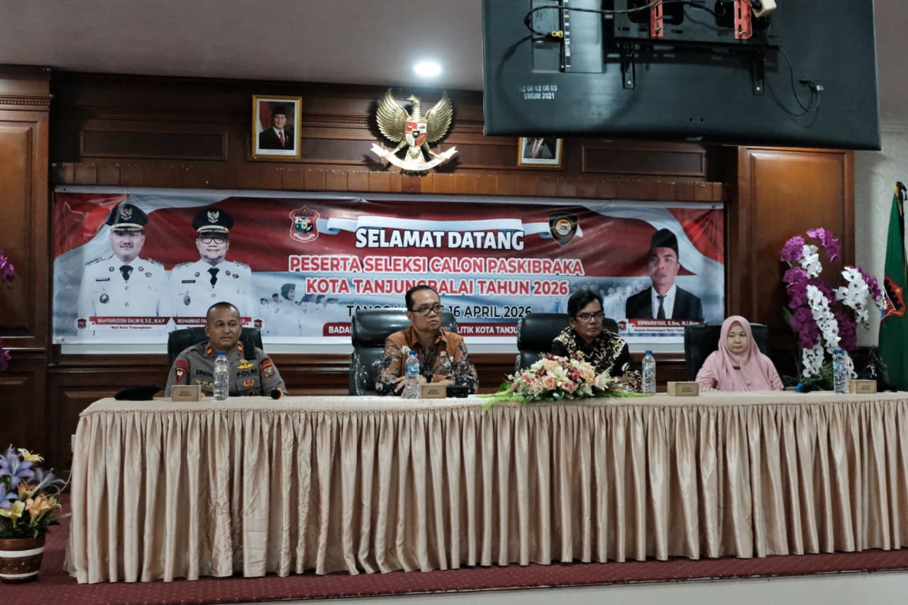 Wawako Tanjungbalai Buka Seleksi Paskibraka Tekankan Karakter