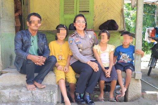 Peduli Masa Depan: Kapolres Samosir Jadi Orangtua Asuh Anak Korban Penganiayaan