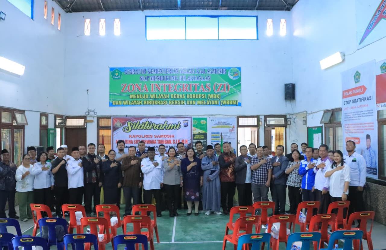 Polres Samosir Perkuat Sinergi dengan Tokoh Agama dan Masyarakat, Siapkan Program Police Goes to School