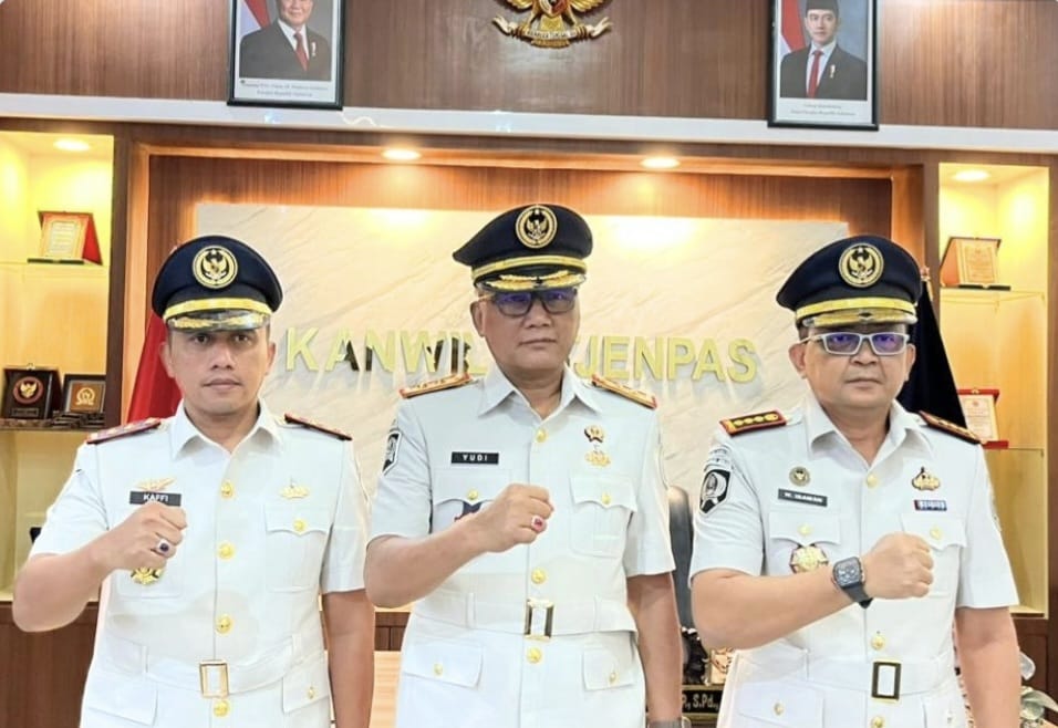 Dilantik Kakanwil Ditjenpas Sumut, Mochamad Mukaffi Nahkodai Lapas Kelas IIA Binjai