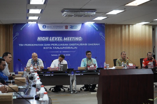 Komitmen Pemko Tanjungbalai Bersama KPwBI Pematang Siantar, Dorong Percepatan Digitalisasi Daerah 