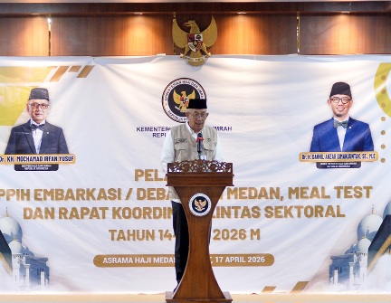 Pj Sekdaprov Sumut Koordinator PPIH Embarkasi Medan