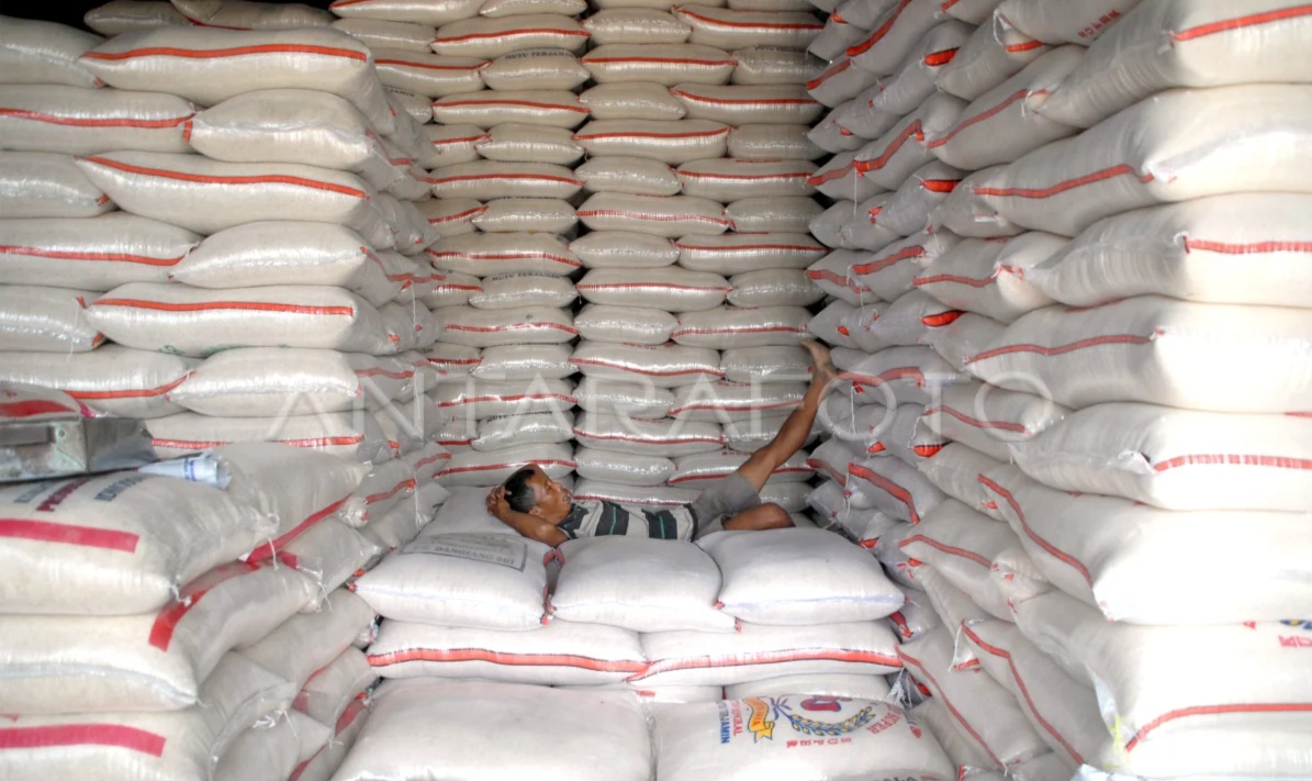 Stok Beras RI 4,5 Juta Ton, Diklaim Tertinggi Sepanjang Sejarah