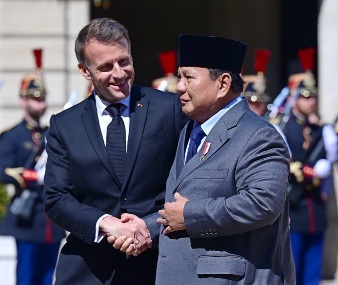 RI-Prancis Dukung Solusi Dua Negara dan Kemerdekaan Palestina