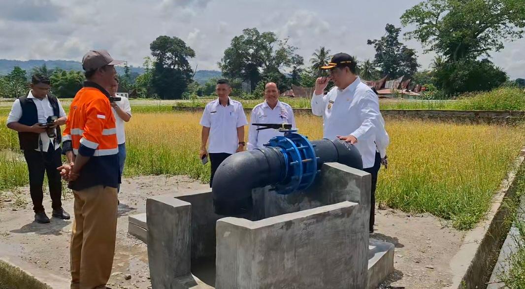 Dana Inggris Rp4,7 M Mengalir ke Samosir! : Bupati Vandiko Tinjau PATS Sibonor Oppuratus, Siap Aliri 80 Ha Sawah & Launching Juni Bareng Dubes