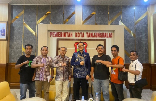Wawako Tanjungbalai Terima Audiensi Forwakum, M Fadly : Pemko Tanjungbalai Dukung Peran Forwakum
