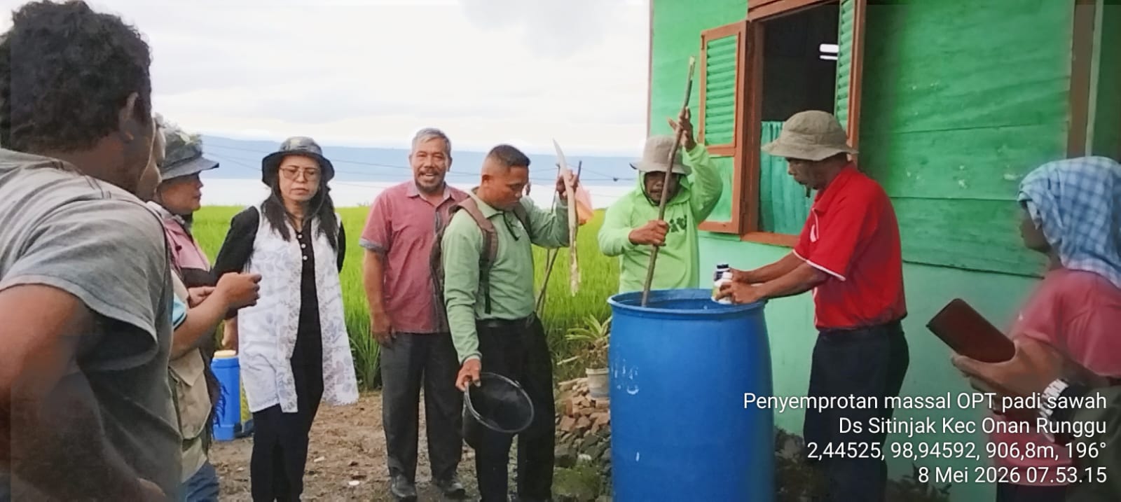 Fungisida & Insektisida Gratis dari Pemkab, Kadis Tumiur : Satu Desa Serentak, Jangan Kasih Kendor Hama