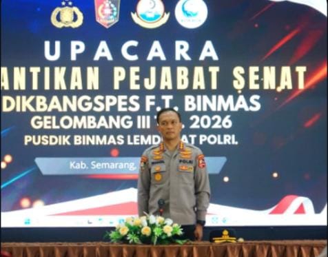 Bawa Nama Polres Tanjungbalai, Aipda Andi Hardina Dipercaya Jadi Perangkat Senat Dikbangpes Binmas 2026