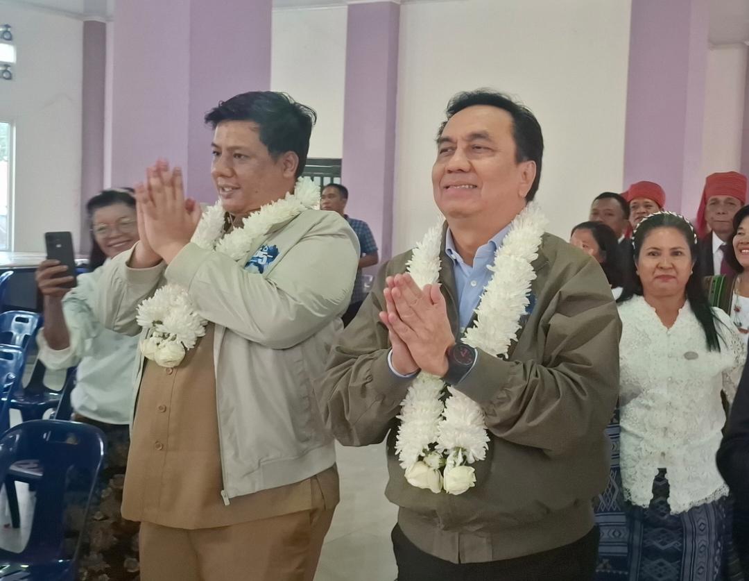 Pelantikan Akbar PSBI Samosir Dihadiri Effendi Simbolon, Bupati Vandiko Siap Support Program