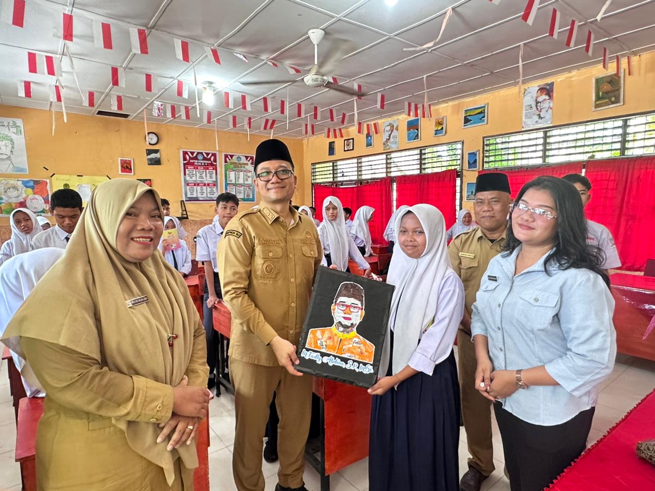 Plh Wali Kota Tanjungbalai Hadiri Pelatihan Fardhu Kifayah SMPN 2
