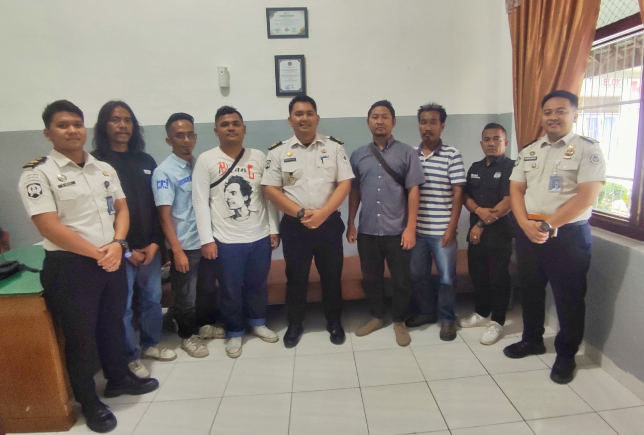 Lapas Kelas IIB Tanjungbalai Asahan, Terima Audiensi FORWAKUM Asahan