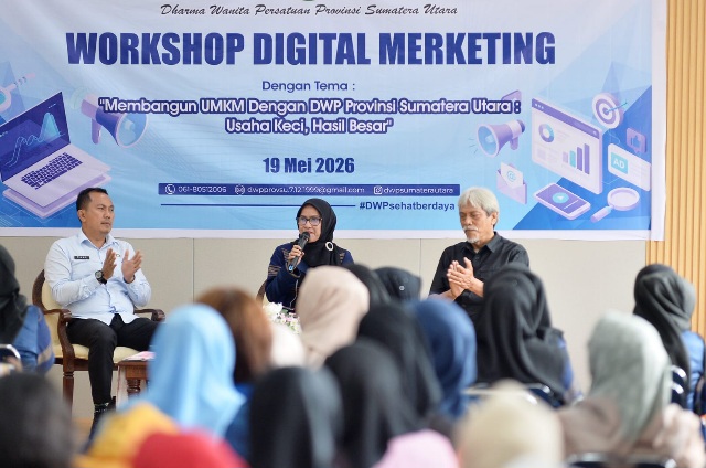 Dorong UMKM Naik Kelas, Penasihat DWP Sumut Ajak Perempuan Melek Digital