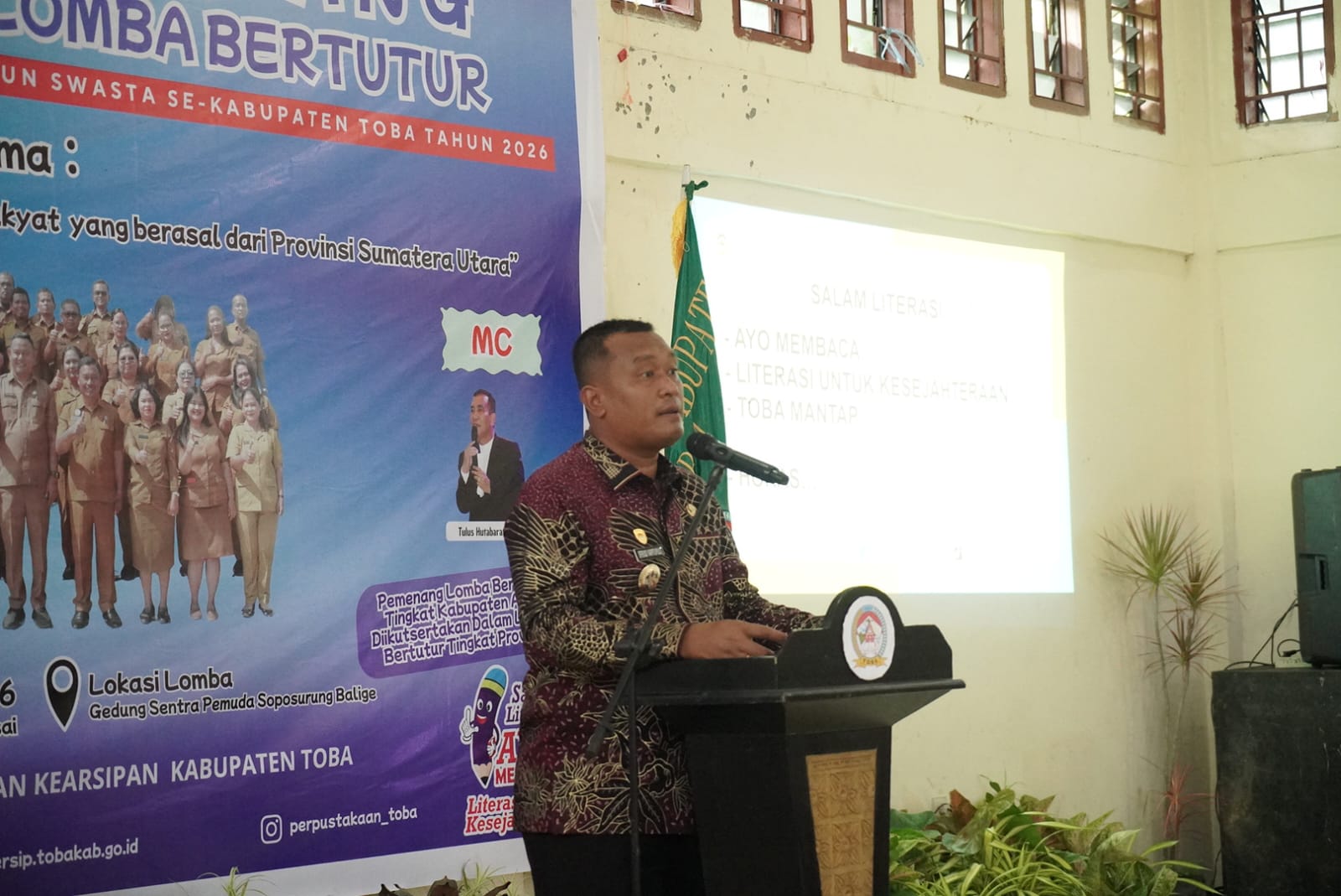 Generasi Muda Toba Tampil Memukau di Lomba Bertutur 2026, Menjadi Wujud Nyata Cinta Literasi dan Budaya