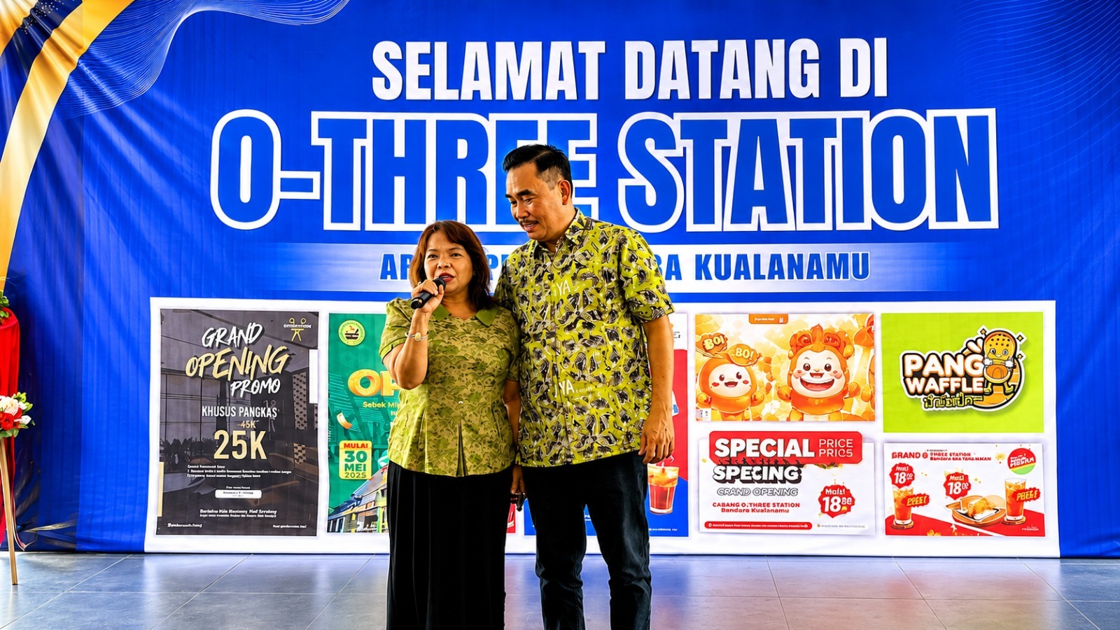 O-Three Station Kualanamu Resmi Dibuka:  Rest Area Inklusif Pertama di Dunia dengan Simbol Toleransi