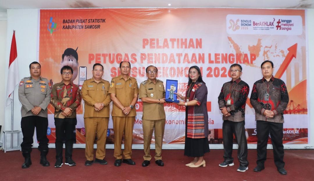 Buka Pelatihan SE 2026, Wabup Ariston: Data Berkualitas Kunci Kebijakan Tepat Sasaran