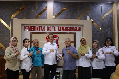 Plh Wali Kota Tanjungbalai Terima Audiensi DPW IMO-Indonesia Sumatera Utara