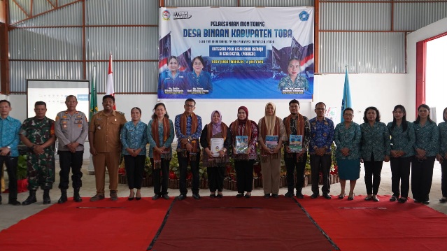 Monitoring Desa Binaan TP PKK, Bupati Pesankan Pola Asuh Cinta Kasih
