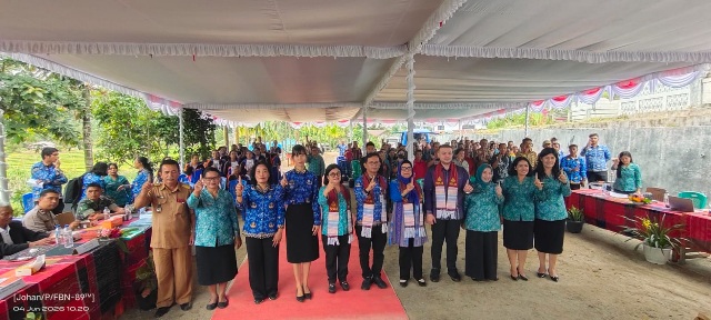 Desa Simanobak Desa Binaan Tertib Administrasi Kabupaten Toba, Dikunjungi Tim Monitoring PKK Provsu
