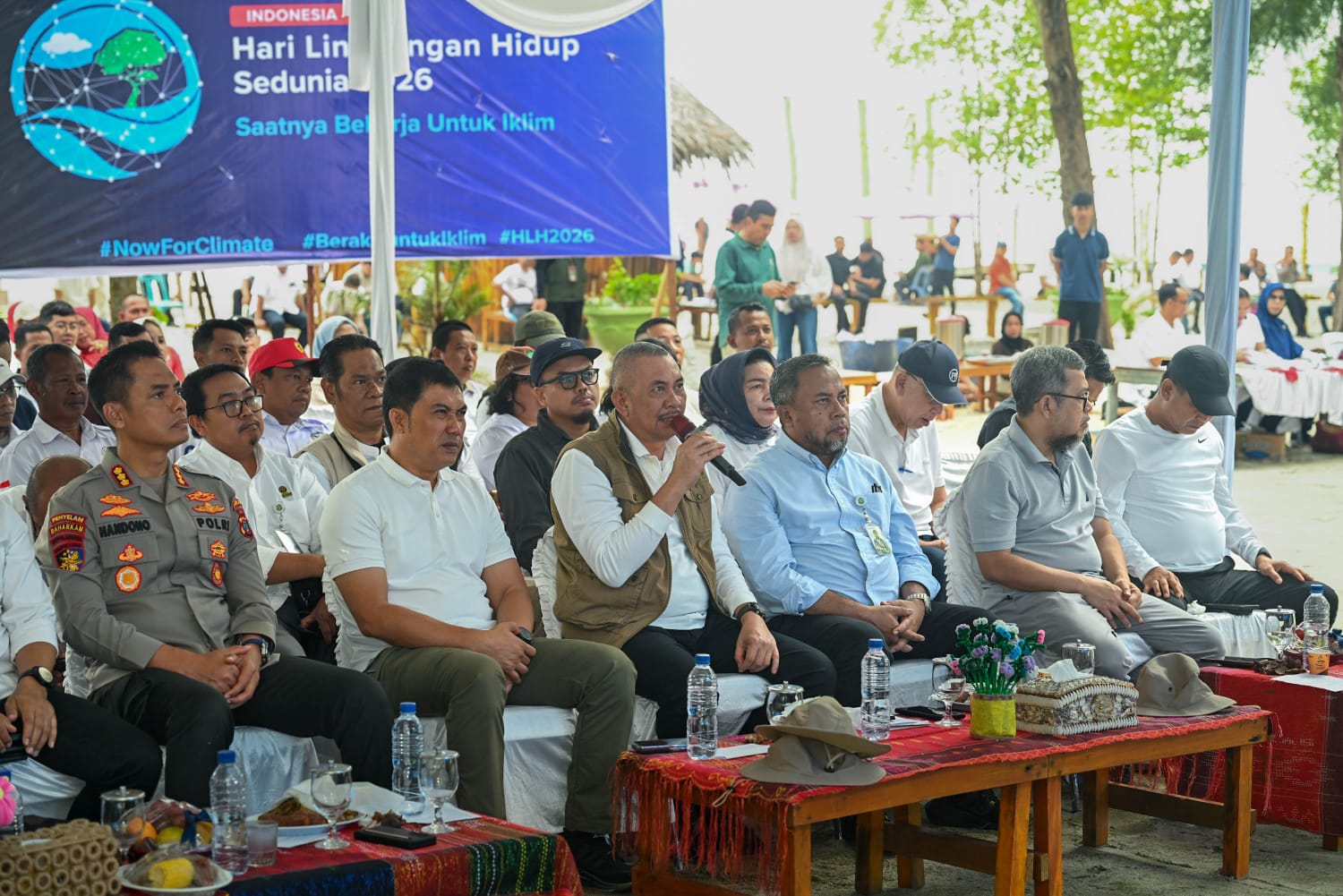 Pj Sekdaprov Sumut Hadiri Puncak Peringatan Hari Lingkungan Hidup Tahun 2026