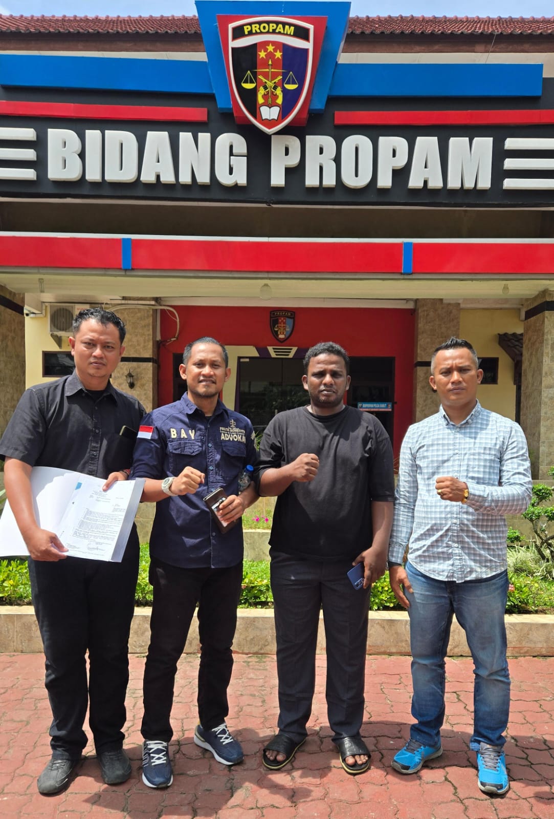 Kapolsek, Kanit Reskrim dan Penyidik Polsek Medan Baru di Laporkan Ke Propam Polda Sumut