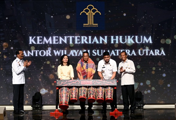 Gubsu Bersama Mehum Resmikan 6.110 Posbankum