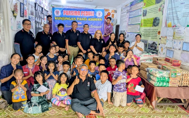Jelang Rakernas ke-3, Parsibo Gelar Bakti Sosial di LKSA Cinta Kasih Medan