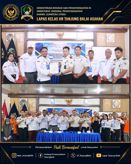 LBH Keadilan Setara MoU Hukum Lapas Tanjungbalai
