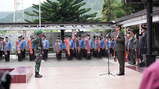 Dandim 0210/TU Pimpin Upacara Peringatan Hari Gugurnya Pahlawan Nasional Raja Sisingamangaraja XII